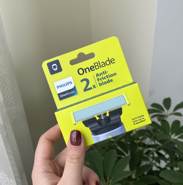 Philips OneBlade (2 шт) Anti-Friction для чутливої шкіри
