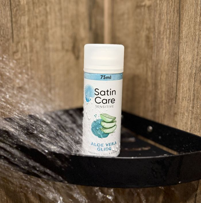 Venus Satin Care Гель для гоління жіночий Aloe 75 мл (travel версія)