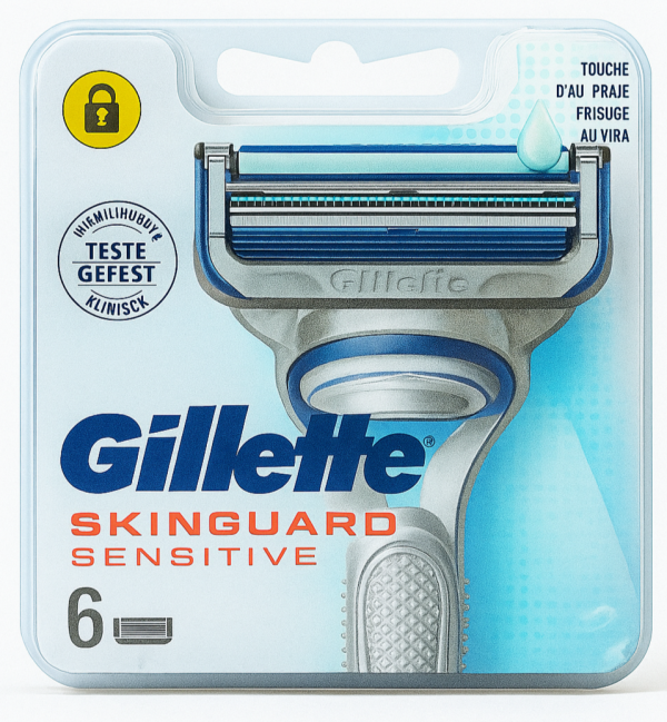 Gillette Skinguard (6 шт) Пластик