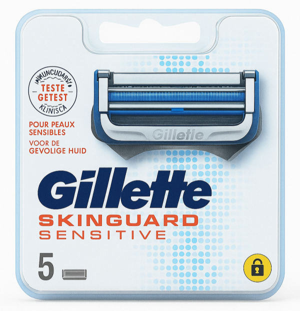 Gillette Skinguard (5 шт) Пластик