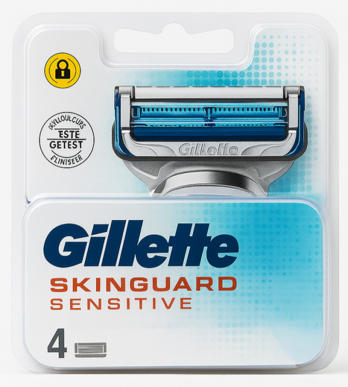Gillette Skinguard (4 шт) Пластик