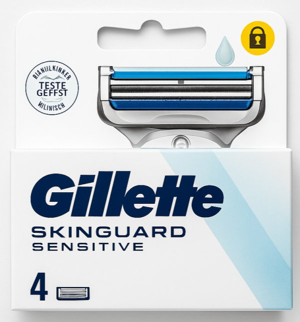 Gillette Skinguard (4 шт) New Pack 