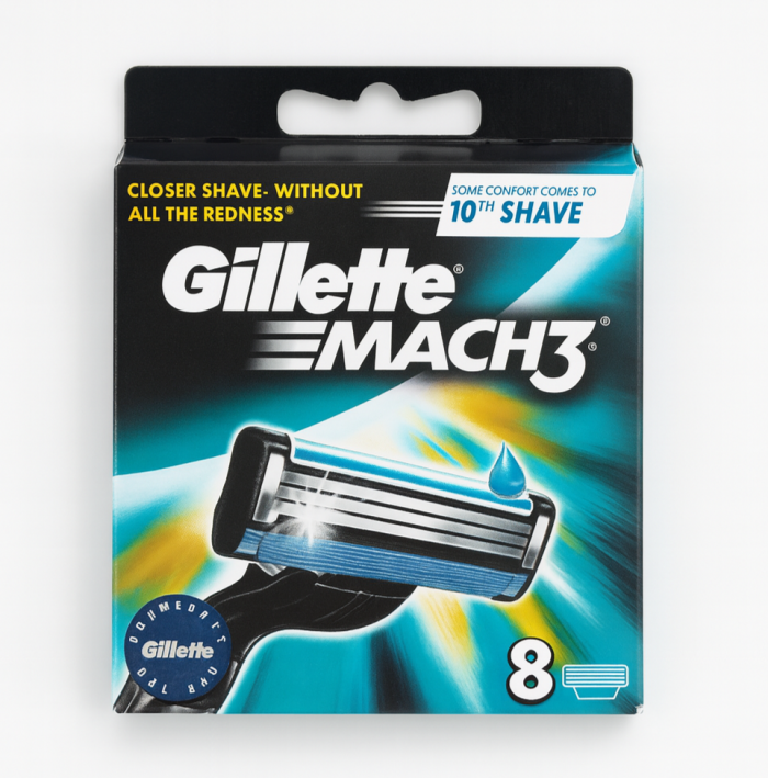 Gillette Mach3 (8 шт) Duty Free