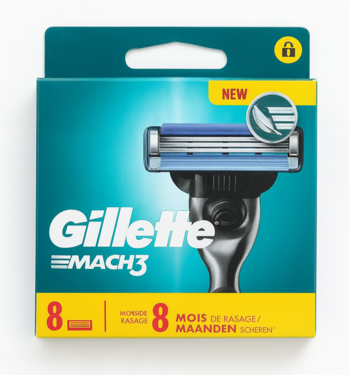 Gillette Mach3 (8 шт) New Pack