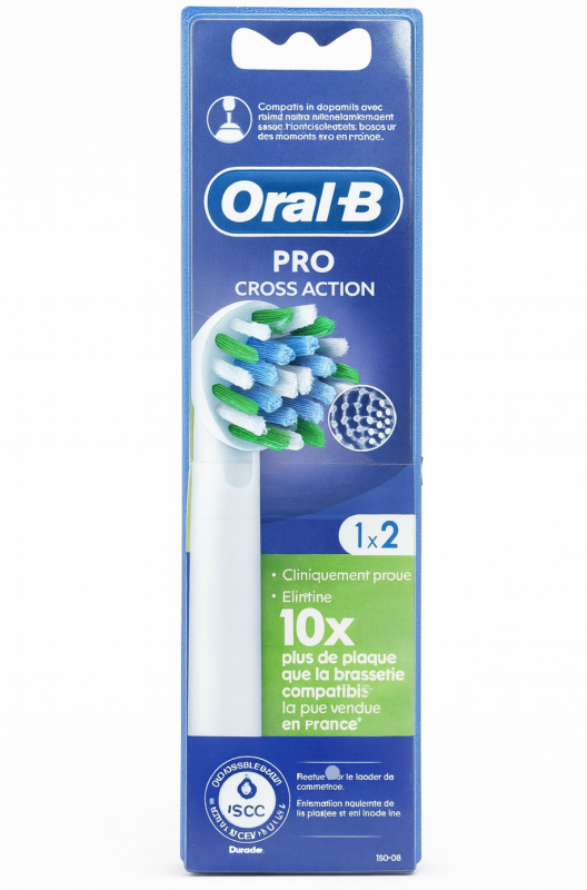 Oral-B Pro Cross Action (2 шт) Змінні насадки для електричної щітки