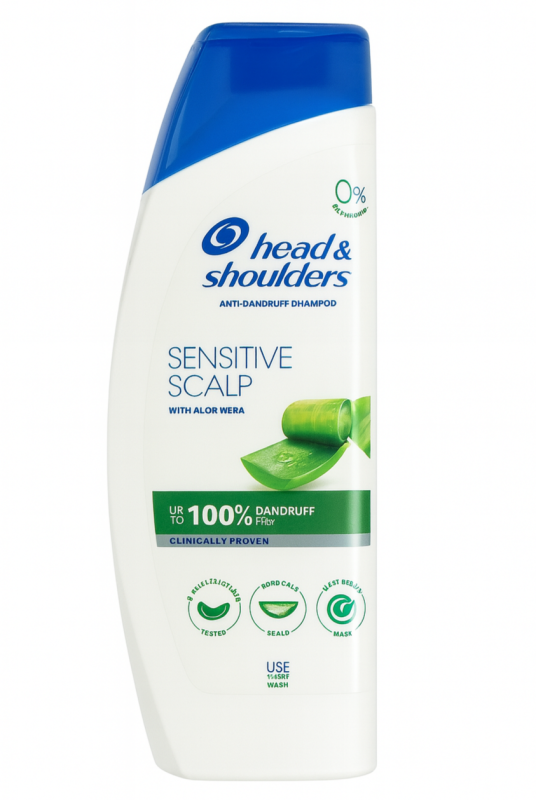H&S Шампунь 400мл Sensitive Scalp (Алоє)