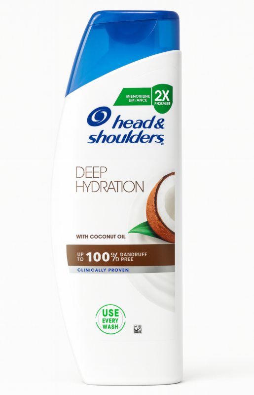 H&S Шампунь 400мл Deep Hydration (Кокос)