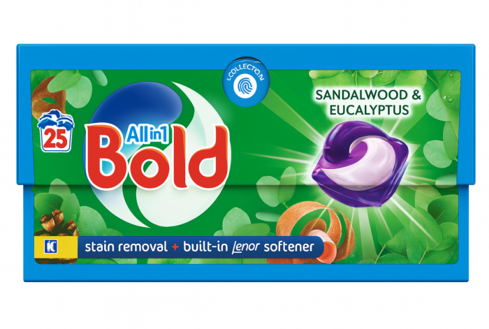 Bold (25 шт) Sandalwood & Eucalyptus Капсули для прання