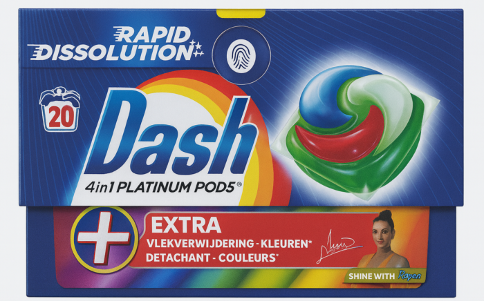 Dash (20 шт) Extra Капсули для прання