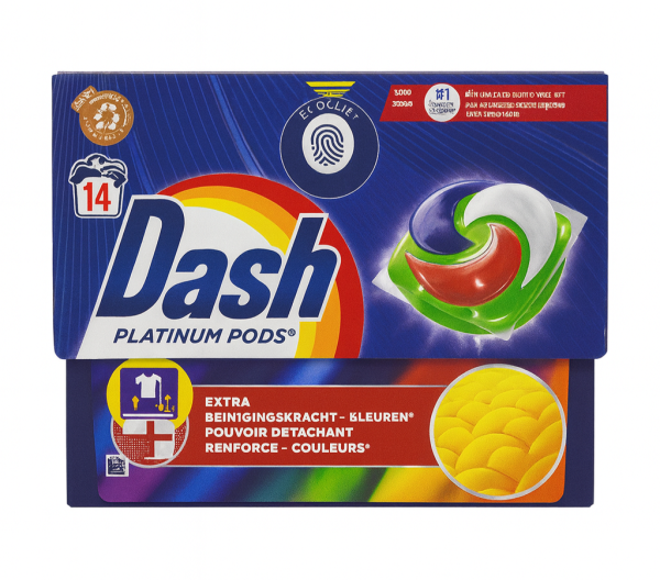 Dash (14 шт) Color Капсули для прання