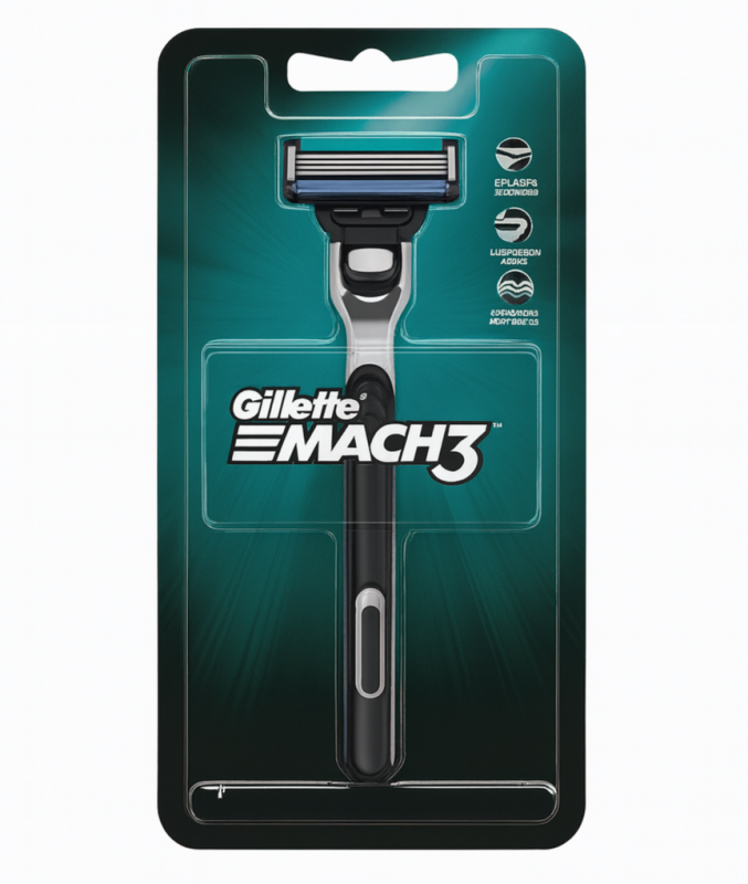 Gillette Mach3 1 Станок для гоління чоловічий
