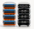 Gillette Fusion (4 шт) Без упаковки