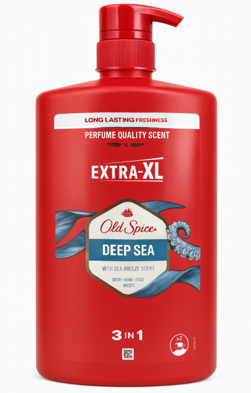 Old Spice 1л Deep Sea Гель для душу 3в1