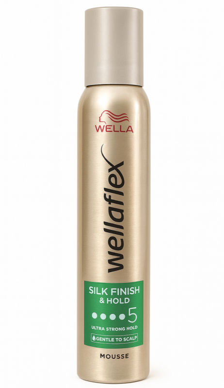 Wella Flex 5 Silk finish & Hold Мусс для волосся