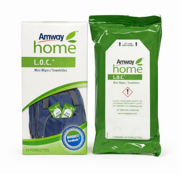 Amway L.O.C Серветки для очищення від плям та забруднень (4штх24)