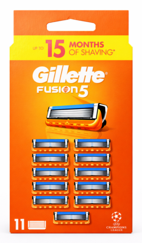 Gillette Fusion 5 (11 шт) New Pack Планшет