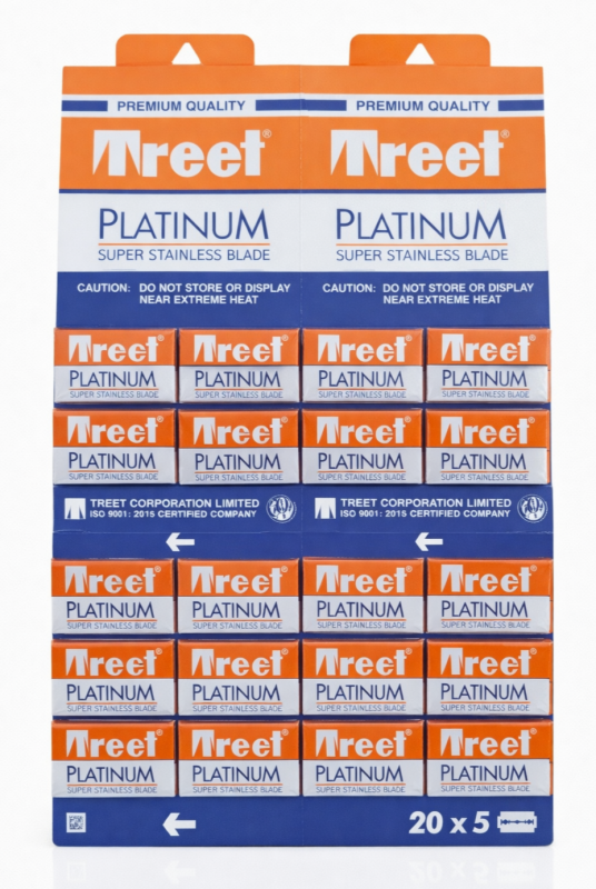 Treet Platinum Super Stainless Леза 20х5 (100шт)