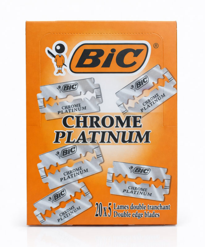 Bic Леза Chrome Platinum 20х5 (100шт блочні)
