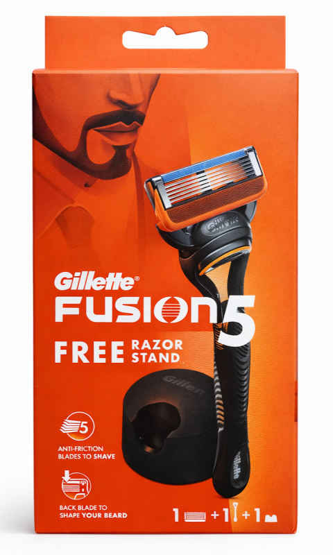Gillette Fusion 1 Станок для гоління чоловічий+підставка