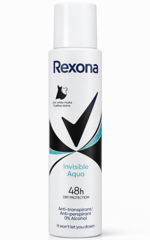 Rexona Invisible Aqua Антиперспірант - Спрей 150 мл