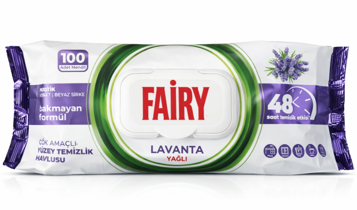 Fairy Lavanda (100 шт) Універсальні серветки для прибирання