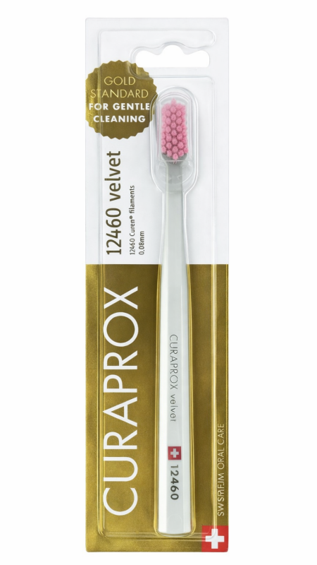 Curaprox 12460 Velvet зубна щітка (1 шт), колір: сірий