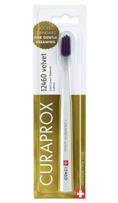 Curaprox 12460 Velvet зубна щітка (1 шт), колір: сірий