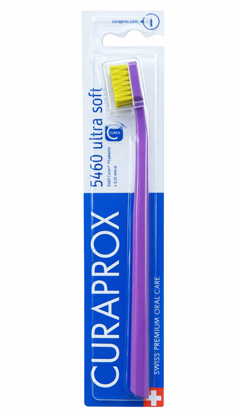 Curaprox Ultra Soft 5460 (1 шт) Зубнa щітка (індивідуально упакована) Колір : Фіолетовий