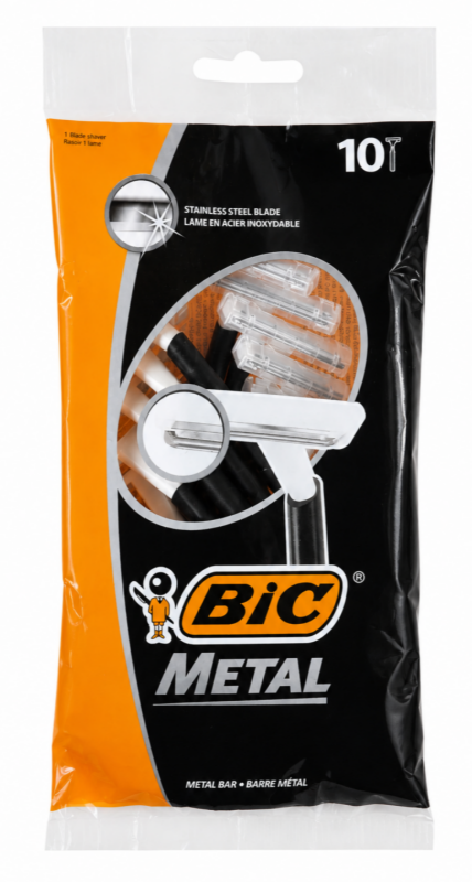Bic Metal (10 шт) Одноразові станки для гоління