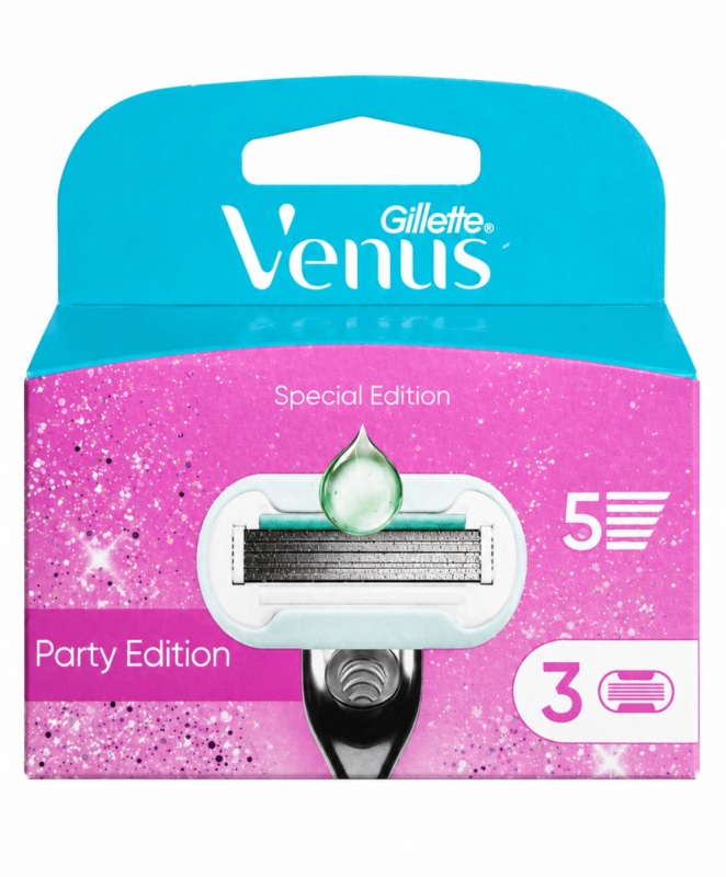 Venus 5 Deluxe Sensitive Party Edition (3 шт)