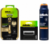 Gillette Labs Gold Станок 2 картриджі + футляр + Labs (6 шт) Змінні картриджі+Gillette Pro Sensitive Гель для гоління+🎁 Брендована косметичка Gillette