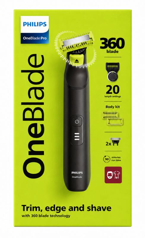 Philips OneBlade 360 Тример Body Kit 2 картриджа