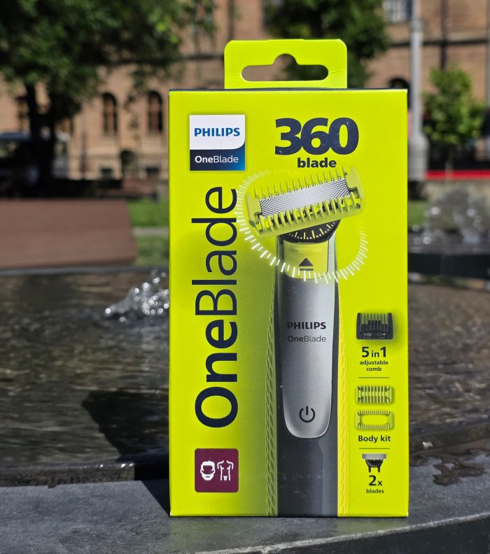 Philips OneBlade 360 Pro 5в1 Тример 2 картриджа