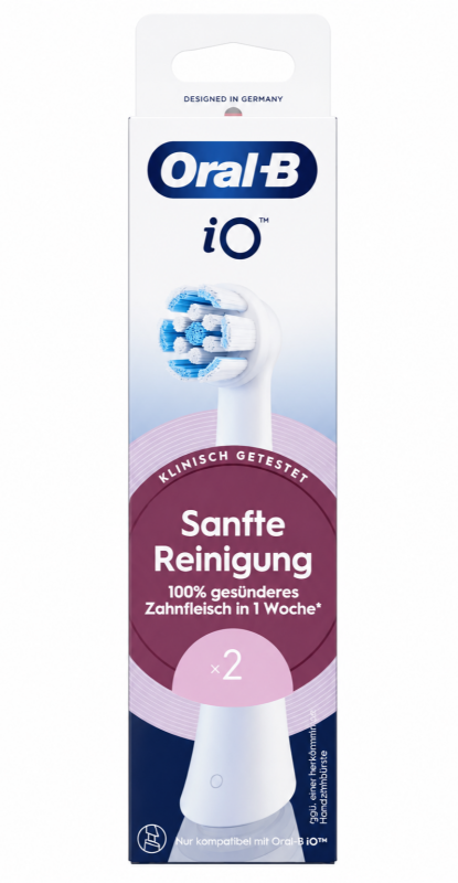 Oral-B IO Gentle Care Білі (2 шт) Змінні насадки для електричної щітки IO