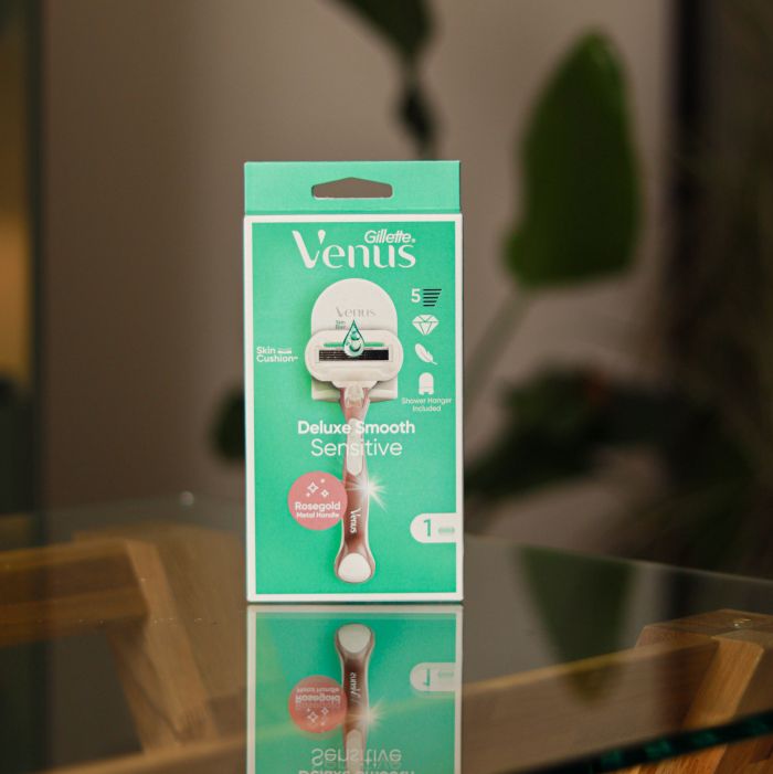 Venus Deluxe RoseGold 1 Жіночий станок для гоління