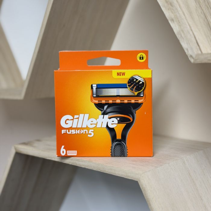 Gillette Fusion 5 (6шт) Змінні картриджі для гоління
