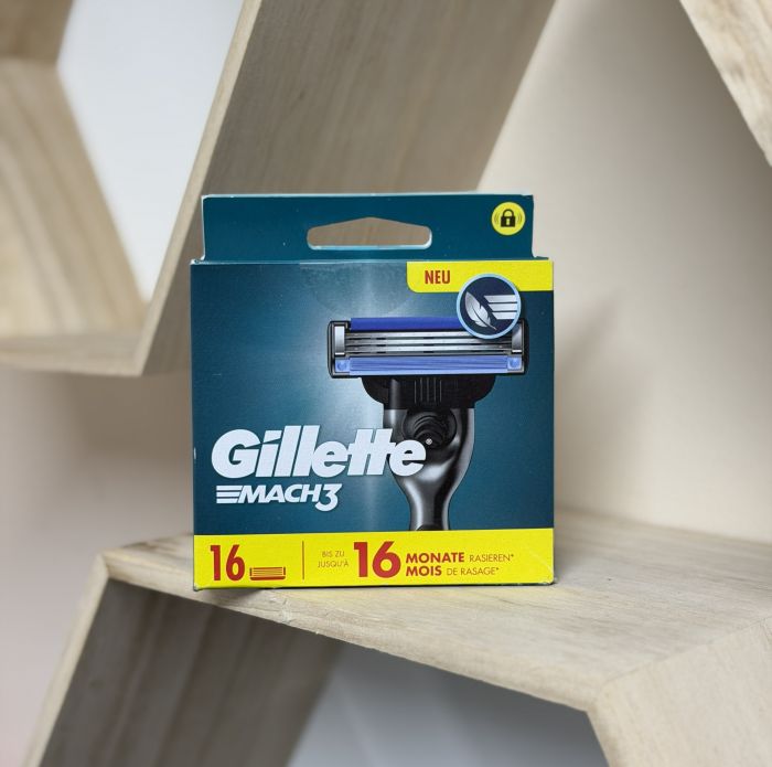 Gillette Mach3 (16 шт) Mega New Pack