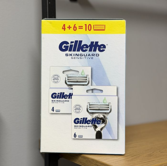 Gillette Skinguard (Box 6+4 шт ) New Pack