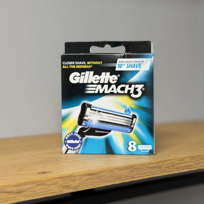 Gillette Mach3 (8 шт) Duty Free