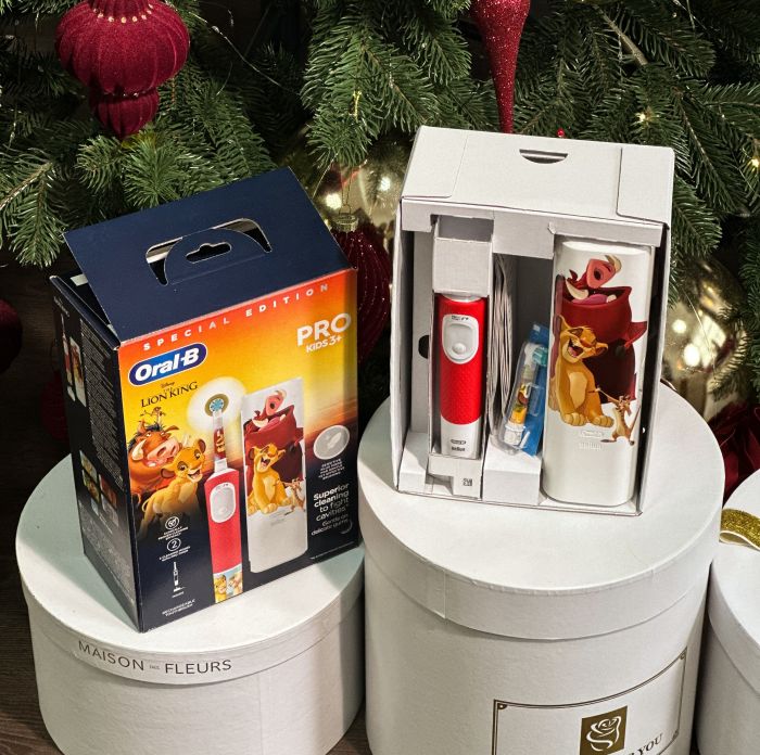 Oral-B Kids Pro Lion King (+Футляр) Електрична дитяча зубна щітка