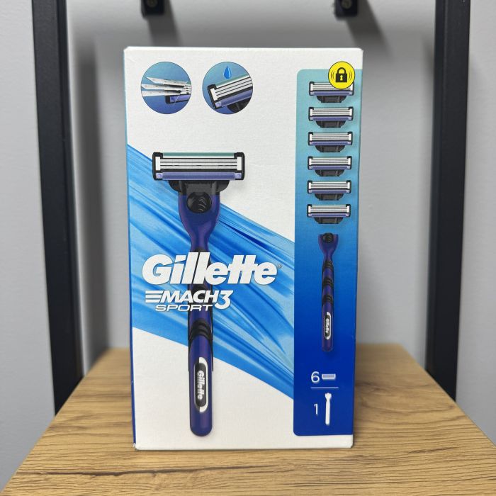Gillette Mach3 Sport +6 Станок для гоління чоловічий